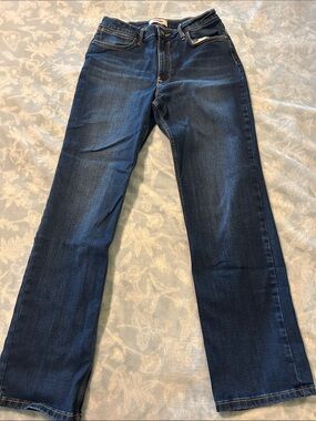 Wrangler High Rise True Straight Jeans